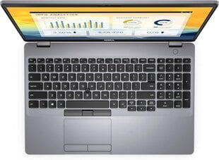 Dell Precision 3550 15.6", Intel Core i7-10510U, 16GB, 1TB SSD, WIN 10, Pilkas kaina ir informacija | Nešiojami kompiuteriai | pigu.lt