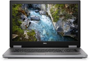 Dell Precision 7740 17.3", Intel Core i7-9850H, 32GB, 512GB SSD, WIN 10, Juodas kaina ir informacija | Nešiojami kompiuteriai | pigu.lt