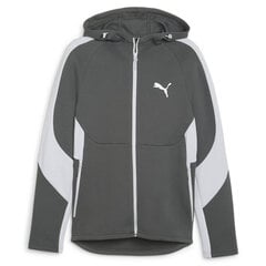 Evostripe full-zip hoodie puma 67899580 vīriešiem pilka men's grey 67899580 цена и информация | Мужские толстовки | pigu.lt