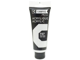 Akriliniai dažai Raphael Campus 707 Light Grey, 100 ml цена и информация | Принадлежности для рисования, лепки | pigu.lt