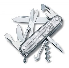 Kišeninis peilis Victorinox Climber Silvertech 1.3703.T7 kaina ir informacija | Turistiniai peiliai, daugiafunkciniai įrankiai | pigu.lt