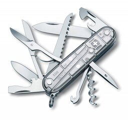 Kišeninis peilis Victorinox Huntsman Silvertech 1.3713.T7 kaina ir informacija | Turistiniai peiliai, daugiafunkciniai įrankiai | pigu.lt