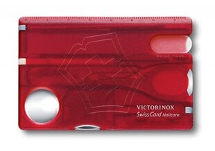 Nagų priežiūros Įrankių rinkinys Victorinox SwissCard 0.7240.T kaina ir informacija | Manikiūro, pedikiūro priemonės | pigu.lt