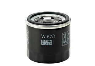 Alyvos filtras Mann-filter W67/1, 1 vnt. kaina ir informacija | Auto reikmenys | pigu.lt