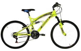 Горный велосипед Henry Hogan 26 дюймов, желтый цвет цена и информация | Велосипеды | pigu.lt