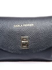 Carla Ferreri SS24 CF 1895T NERO кожаная сумка цена и информация | Женская сумка Bugatti | pigu.lt
