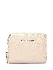 Carla Ferreri SS24 CF 1840 BEIGE кожаная сумка цена и информация | Женские кошельки, держатели для карточек | pigu.lt