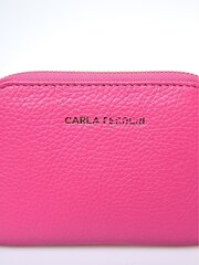 Carla Ferreri SS24 CF 1840 FUXIA кожаная сумка цена и информация | Женские кошельки, держатели для карточек | pigu.lt