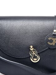 Carla Ferreri SS24 CF 1777 NERO кожаная сумка цена и информация | Женские сумки | pigu.lt