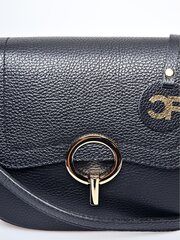 Carla Ferreri SS24 CF 1885 NERO кожаная сумка цена и информация | Женские сумки | pigu.lt