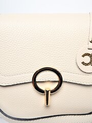 Carla Ferreri SS24 CF 1885 BEIGE кожаная сумка цена и информация | Женские сумки | pigu.lt