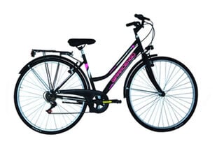Городской велосипед Frejus Storm 28", чёрный/розовый цвет цена и информация | Велосипеды | pigu.lt