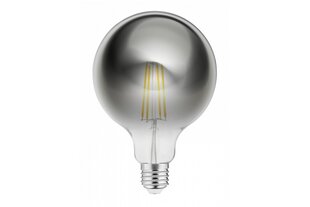 Лампа светодиодная FILAMENT G125, E27, 8 Вт, 450 Лм, 1800K, 220-240В, 360°, серая цена и информация | Электрические лампы | pigu.lt