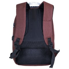 Водонепроницаемый рюкзак для ноутбука 15,6 дюймов, темно-красный цена и информация | Рюкзаки, сумки, чехлы для компьютеров | pigu.lt
