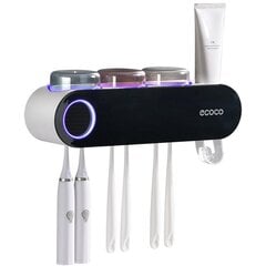 Dantų šepetėlio laikiklis su UV Ecoco AT411 kaina ir informacija | Vonios kambario aksesuarai | pigu.lt