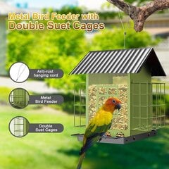 Прочная кормушка для птиц цена и информация | Скворечники, кормушки, клетки | pigu.lt