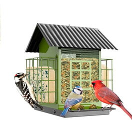Прочная кормушка для птиц цена и информация | Скворечники, кормушки, клетки | pigu.lt