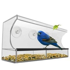 Прозрачная кормушка для птиц цена и информация | Скворечники, кормушки, клетки | pigu.lt