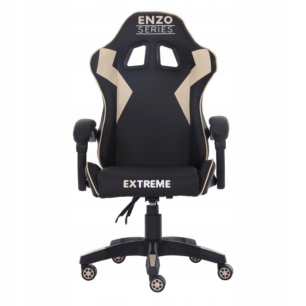 Kompiuterinė kėdė Enzo, smėlio spalvos kaina ir informacija | Biuro kėdės | pigu.lt