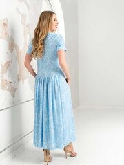 Женское платье из натуральных волокон Lega SK177, синий цена и информация | Платья | pigu.lt