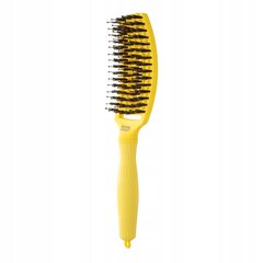 Olivia Garden Fingerbrush Combo Medium Sweet Lemonade Hair Brush цена и информация | Расчески, щетки для волос, ножницы | pigu.lt