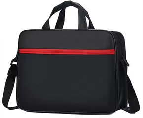 Сумка для 15,6-дюймового ноутбука, черная цена и информация | Рюкзаки, сумки, чехлы для компьютеров | pigu.lt