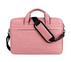 Женская сумка/кейс для ноутбука 15,6 дюймов, темно-розовый цена и информация | Рюкзаки, сумки, чехлы для компьютеров | pigu.lt