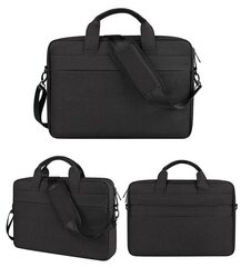 Женская сумка/кейс для ноутбука 15,6 дюйма, черный цена и информация | Рюкзаки, сумки, чехлы для компьютеров | pigu.lt