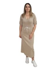 Платье женское, цвет бежевый. цена и информация | Платья | pigu.lt