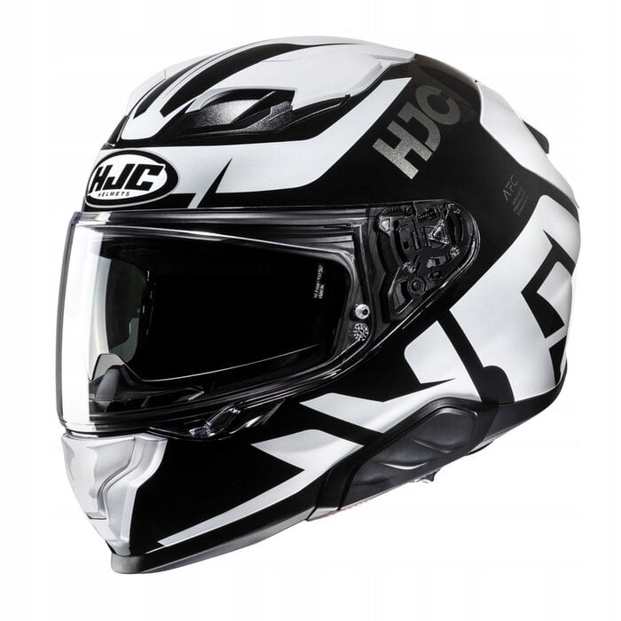Motociklo šalmas HJC F71 Bard juoda/balta цена и информация | Moto šalmai | pigu.lt