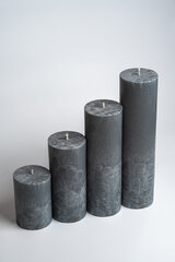 Flamores apvali žvakė Deep Ocean Grey žalsvai pilka (22cm x 9,5cm) kaina ir informacija | Žvakės, Žvakidės | pigu.lt