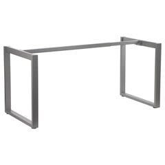 Metalinis rašomojo stalo rėmas Stema NY-131A, 100-160x60x72,5 cm, pilkas kaina ir informacija | Baldinės kojelės ir kojos | pigu.lt