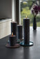 Flamores apvali žvakė Deep Ocean Grey žalsvai pilka (30cm x 9,5cm) цена и информация | Žvakės, Žvakidės | pigu.lt