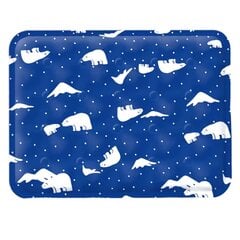 Šaldantis kilimėlis gyvūnams, 50x60 cm, mėlynas цена и информация | Средства по уходу за животными | pigu.lt