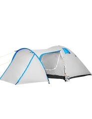 Палатка туристическая 4-х местная Maverick, 310x130x180см, серая цена и информация | Палатки | pigu.lt