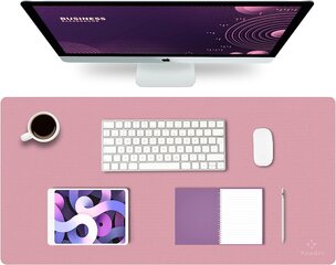 Knode Desk Pad двусторонний водонепроницаемый Pink2 кожа 40x80 см цена и информация | Мыши | pigu.lt