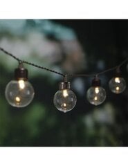 10 светодиодных фонарей John Green, солнечная батарея, 280см цена и информация | Уличные светильники | pigu.lt