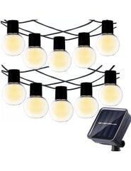 10 светодиодных фонарей John Green, солнечная батарея, 280см цена и информация | Уличные светильники | pigu.lt