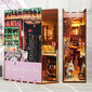 Pasidaryk pats miniatiūrinis namelis su LED apšvietimu - Japonijos parduotuvė Tonecheer, 134 d. цена и информация | Dėlionės (puzzle) | pigu.lt