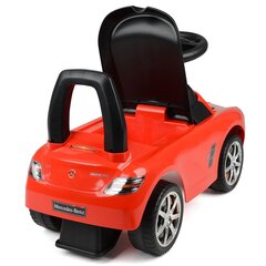 Paspiriama mašinėlė Mercedes Benz, raudona kaina ir informacija | Žaislai kūdikiams | pigu.lt