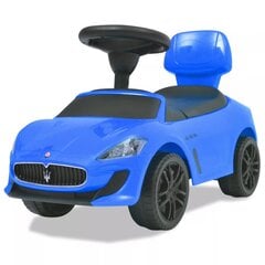 Maserati paspirtukas,užsėdama mašina, mėlyna цена и информация | Игрушки для малышей | pigu.lt