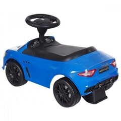 Maserati paspirtukas,užsėdama mašina, mėlyna цена и информация | Игрушки для малышей | pigu.lt