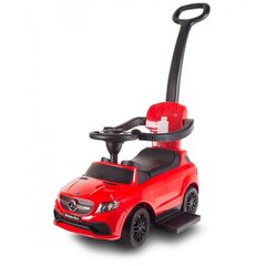 Paspiriama mašinėlė Mercedes, raudona kaina ir informacija | Žaislai kūdikiams | pigu.lt