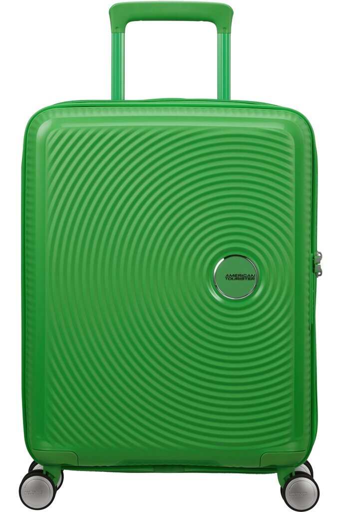 Mažas lagaminas American Tourister Soundbox Spinner, S 55/20, žalias цена и информация | Lagaminai, kelioniniai krepšiai | pigu.lt