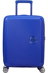 Mažas lagaminas American Tourister Soundbox Spinner, S 55/20, mėlynas kaina ir informacija | Lagaminai, kelioniniai krepšiai | pigu.lt
