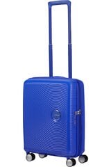 Маленький чемодан для ручной клади American Tourister Soundbox Spinner Cobalt Blue, S цена и информация | Чемоданы, дорожные сумки | pigu.lt