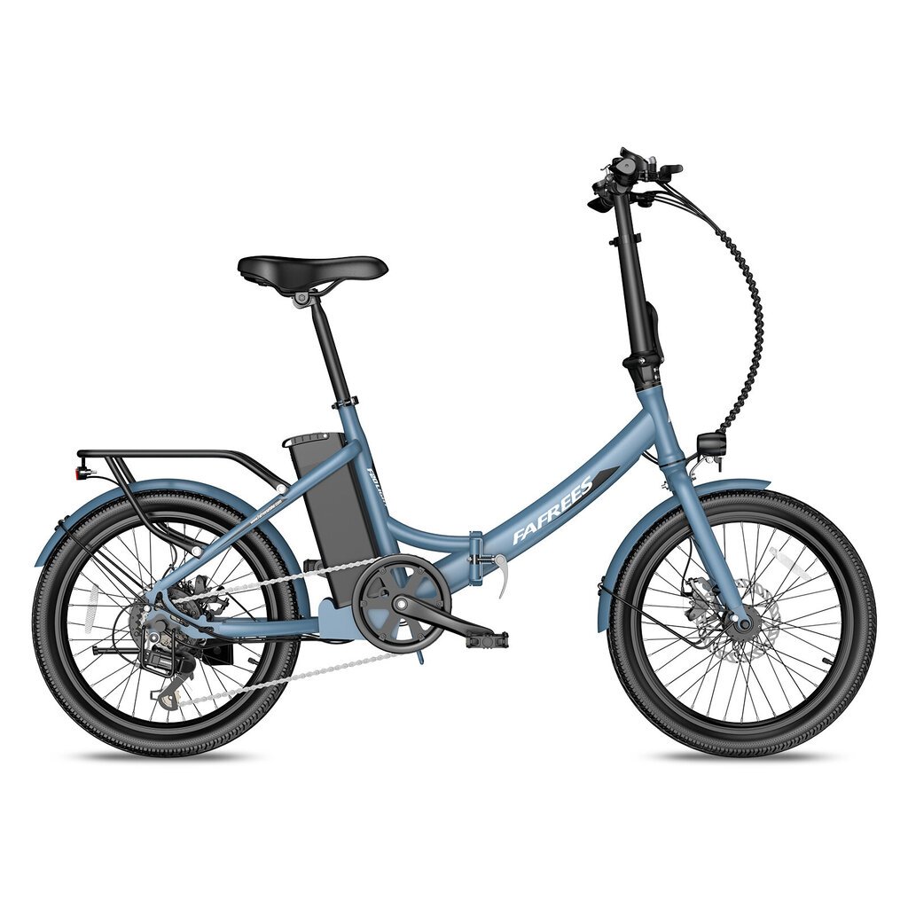Elektrinis dviratis Fafress F20 Light 20", mėlynas цена и информация | Elektriniai dviračiai | pigu.lt
