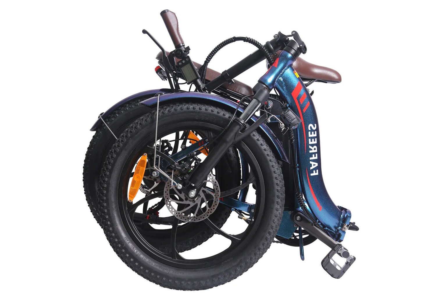 Elektrinis dviratis Fafress F20 Pro 20", mėlynas цена и информация | Elektriniai dviračiai | pigu.lt