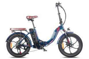 Elektrinis dviratis Fafress F20 Pro 20", mėlynas kaina ir informacija | Elektriniai dviračiai | pigu.lt