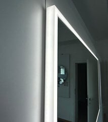 LED veidrodis Normandy Anti-fog, 60x70 cm kaina ir informacija | Vonios veidrodžiai | pigu.lt